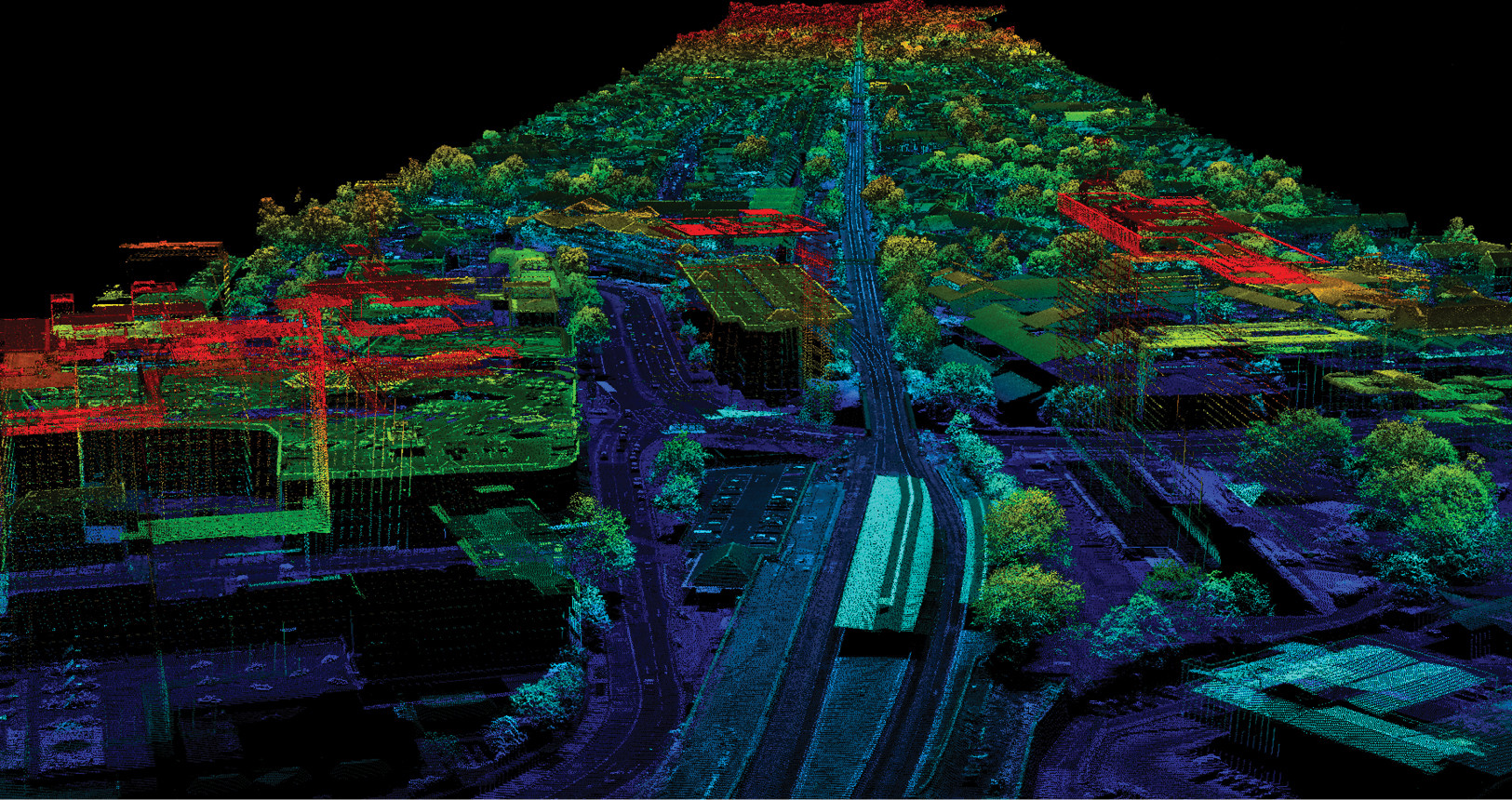 LiDAR technology in practice - Aerial LiDAR Survey | NM Group